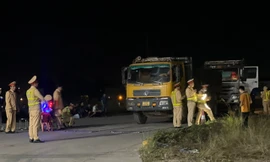 ‘Binh đoàn’ xe quá tải ở Quảng Ninh bị Cục CSGT bắt giữ