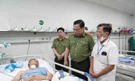 Phó Công an xã bị thương nặng trên đường làm nhiệm vụ cấp CCCD, kích hoạt định danh điện tử