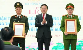 Cục Cảnh sát điều tra tội phạm về ma tuý đón nhận thư khen của Thủ tướng Chính phủ