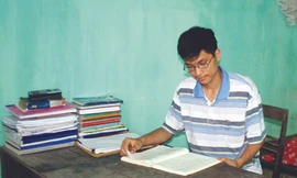 Nguyễn Văn Kỳ - Thủ khoa ĐH KHTN - ĐHQG Hà Nội. Ảnh: N.T