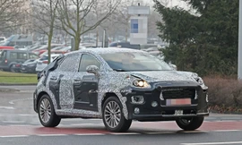 SUV cỡ nhỏ mới của Ford trong lần chạy thử trước đây.