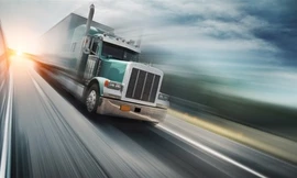 Quá trình phanh một chiếc xe container diễn ra như thế nào?