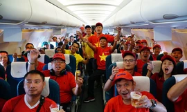 Vietravel tổ chức tour bay thẳng sang UAE để cổ vũ đội tuyển việt nam.