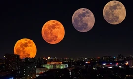 Siêu trăng máu sắp xuất hiện ở Bắc bán cầu