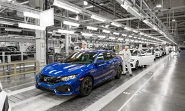 Honda Civic - mẫu xe duy nhất đang được sản xuất tại nhà máy Swindon sắp đóng cửa.