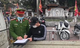 Xử lý các bãi xe sai phép. Ảnh minh họa