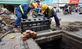 TPHCM sẽ lắp đại trà hố ga thông minh chống ngập