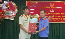 Thư ký của ông Lê Minh Trí làm Phó Viện trưởng Viện KSND TPHCM 