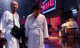 Hoàng Bột và Từ Tranh trong "Breakup Buddies." Ảnh: Variety