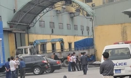 Khu vực xảy ra vụ nổ. (Ảnh: Lê Sơn/Vietnam+)