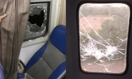 Liên tiếp xảy ra các vụ ném đá lên tàu hỏa qua Khánh Hòa