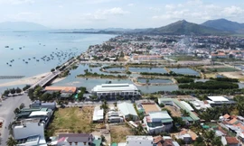 Đường ven biển hơn 2.000 tỷ đồng tại Khu kinh tế Vân Phong nguy cơ chậm tiến độ