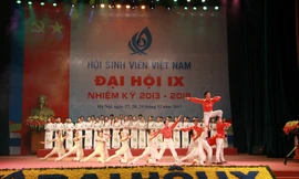Khai mạc Đại hội Hội Sinh viên Việt Nam lần thứ IX