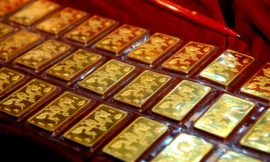 Giá vàng miếng SJC lên mức 81,8 triệu đồng/lượng. (Ảnh: Như Ý). 