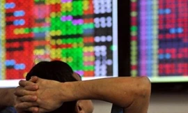 Nhiều cổ phiếu giảm sâu khi thị trường chứng khoán rơi xuống dưới 930 điểm. ảnh minh họa 