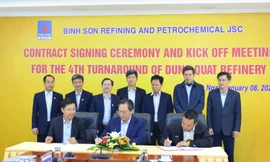 BSR ký hợp đồng Bảo dưỡng tổng thể lần thứ 4 NMLD Dung Quất