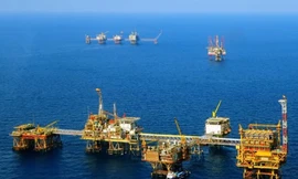 Năm 2023, ngành dầu khí Việt Nam đặt mục tiêu khai thác 9,29 triệu tấn dầu thô. Ảnh minh hoạ 