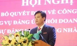 Ông Phạm Toàn Vượng - tân Tổng giám đốc Agribank. Ảnh Agribank