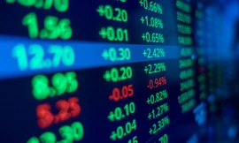 Chứng khoán tràn ngập sắc xanh, VN-Index hướng mốc 890 điểm. ảnh minh họa