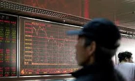 Thị trường chứng khoán đồng loạt giảm. ảnh minh họa 