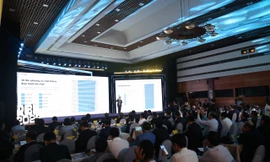 VCCI công bố top địa phương dẫn đầu PCI năm 2022 (ảnh Như Ý). 