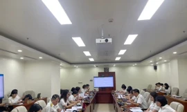 Toàn cảnh Hội nghị rà soát quy trình tiếp nhận, giải quyết và trả kết quả giải quyết thủ tục hành chính (TTHC) thuế theo cơ chế một cửa, một cửa liên thông (Quy trình một cửa).