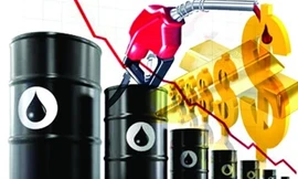 Dầu thô lao dốc dưới 30 USD/thùng. ảnh minh họa ​