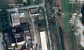 Tình báo Hàn Quốc: ‘Triều Tiên tái khởi động lò phản ứng hạt nhân’