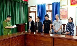 Triệt phá đường dây cho vay lãi nặng 250%/năm tại Ninh Bình 