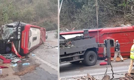 Khởi tố chủ xe và tài xế điều xe khách hết hạn đăng kiểm, gây tai nạn khiến 21 người thương vong