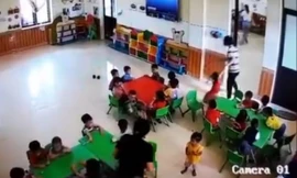  Xác minh vụ bé gái 3 tuổi bị cô giáo tát, kéo lê ra khỏi lớp rồi đánh tiếp