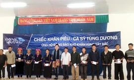 BHYT và Tùng Dương đưa xuân về xứ sở 'Chiếc khăn piêu'