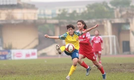 Tp Hồ Chí Minh có chiến thắng thuyết phục trước Than KSVN (ảnh Hà Trang)