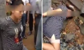 Bà bầu bị đánh tới ngất xỉu vì ăn trộm