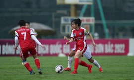 Chiến thắng trước Hà Nội II giúp Than KSVN gây sức ép lên Tp Hồ Chí Minh I trong cuộc đua vô địch. (ảnh Hà Xuân)