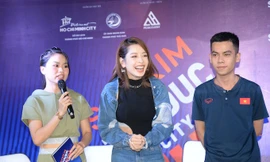  Chi Pu góp mặt ở giải chạy có hơn 4.000 người tham dự tại Thủ Đức