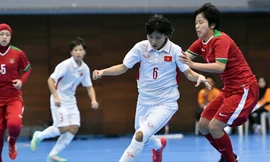 Đội tuyển futsal nữ đã hoàn thành chỉ tiêu giành HCB SEA Games 29.