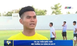 Trần Quốc Tuấn bị cấm tham gia các hoạt động bóng đá vì hành vi đuổi đánh trọng tài.