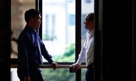 Tổng cục TDTT sau hơn 1 năm chưa có Tổng cục trưởng mới khi ông Vương Bích Thắng (phải) nghỉ hưu. (ảnh Huỳnh Huỳnh)