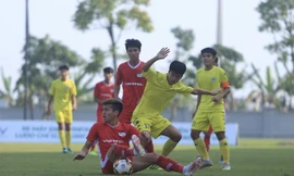 U17 Viettel giành quyền vào chung kết sau trận thắng đậm trước U17 Hà Nội. 