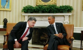 Tổng thống Poroshenko và người đồng cấp Barack Obama.