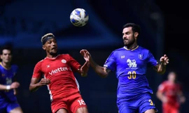 Viettel thua trận thứ 2 trước BG Pathum United ở AFC Champions League. (ảnh Hà Phạm)