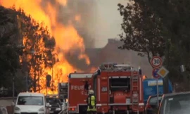 Hiện trường vụ nổ