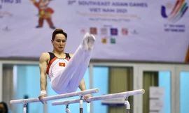 Thể dục dụng cụ hướng tới suất dự Olympic Paris 2024 với các mũi nhọn Lê Thanh Tùng và Đinh Phương Thành.