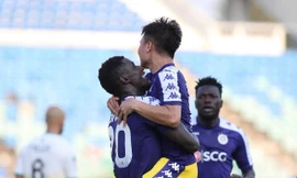 CLB Hà Nội thắng đậm Yangon United nhờ sự toả sáng của các ngoại binh.