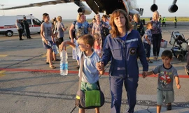 Dòng người tị nạn Ukraine đang đổ sang Nga