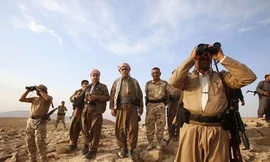 Các tay súng thuộc lực lượng người Kurd ở Iraq