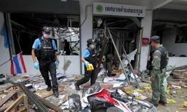 Hiện trường vụ đánh bom