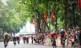 Giải đua xe đạp về Điện Biên Phủ 2024 là sự kiện thuộc chuỗi kỷ niệm 70 năm chiến thắng Điện Biên Phủ (ảnh Hữu Trưởng)