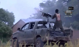 Một phiến quân Boko Haram.